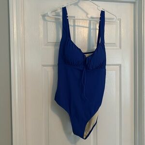 Royal blue swimsuit from berlook.